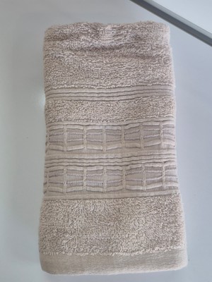 Şıkel Purry Cotton %100 Pamuk El Yüz Havlusu Açık Vizon 50*90 Lorel