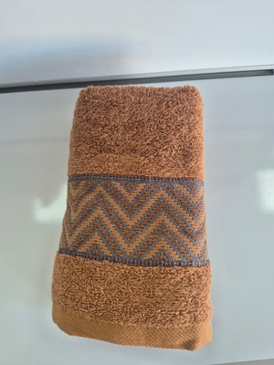 Şıkel Purry Cotton %100 Pamuk El Yüz Havlusu Kiremit 50*90 Bymn
