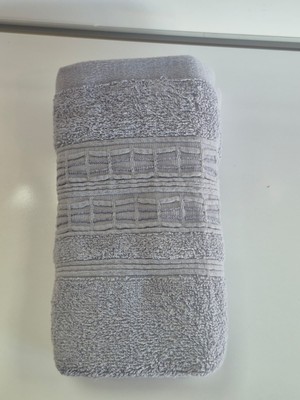 Şıkel Purry Cotton %100 Pamuk El Yüz Havlusu Gri 50*90 Lorel