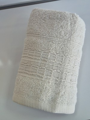 Şıkel Purry Cotton %100 Pamuk El Yüz Havlusu Ekru 50*90 Lorel