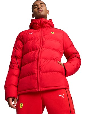 Puma Ferrari Race Mt7+ Ecolite Erkek Kırmızı Günlük Stil Mont 62704102