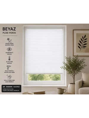 Plissechi Plise Perde 60×170 cm – Cam Balkon & Pimapen Uyumlu – Vidalı Veya Kancalı Montaj –gri