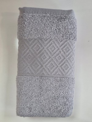 Şıkel Purry Cotton %100 Pamuk El Yüz Havlusu Gri 50*90 Alvin