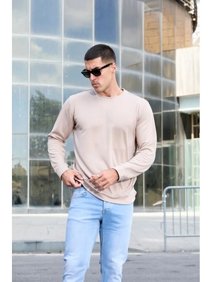 twentyfive25 Erkek Rahat Kesim Modal Sweatshirt - R2636