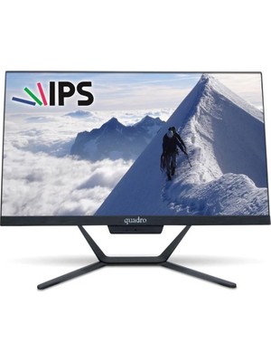 Quadro Stark H424D5 IPS Ci5 14400 8gb 512GB Type C-Usb 23.8" Freedos All In One Bilgisayar