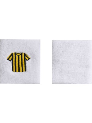 Fenerbahçe Unısex Çubuklu Forma Havlu Bileklik