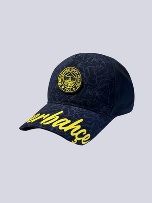 Unısex Fenerbahçe Desenli Şapka