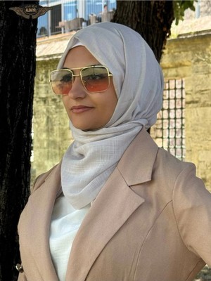 ALDAIYR Flamlı Şal Pamuklu