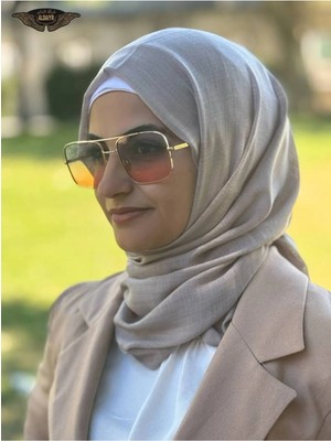 ALDAIYR Flamlı Şal Pamuklu