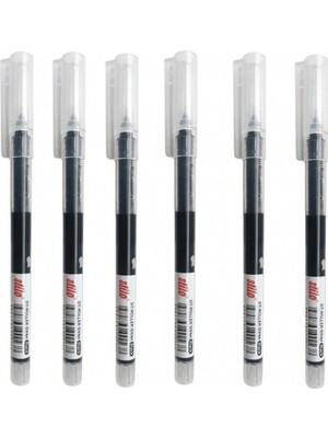Stilo Roller Kalem 0.5 mm Siyah ( 6 Adet )
