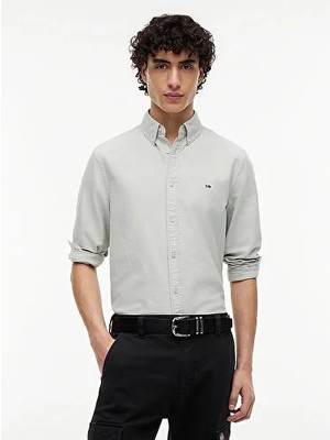 Tommy Hilfiger Tjm Erkek Regular Oxford Gömlek