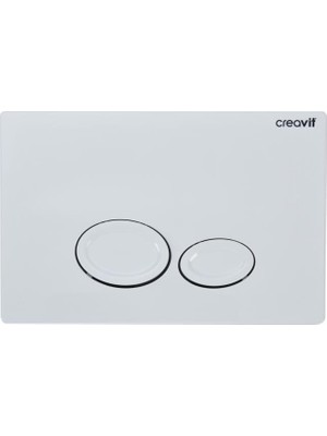 Creavit Drop Beyaz Kumanda Paneli - GP2001.00