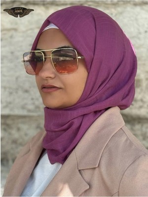 ALDAIYR Flamlı Şal Pamuklu