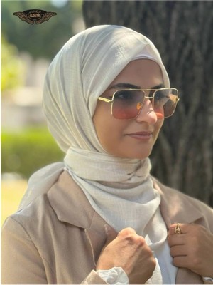 ALDAIYR Flamlı Şal Pamuklu