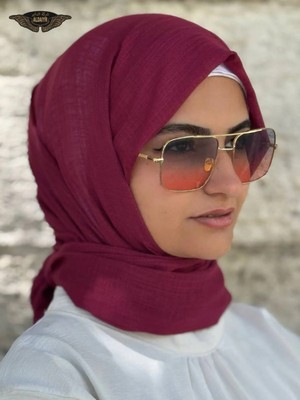 ALDAIYR Flamlı Şal Pamuklu