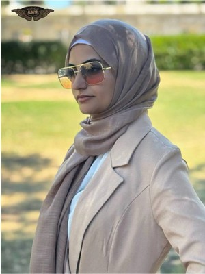 ALDAIYR Flamlı Şal Pamuklu