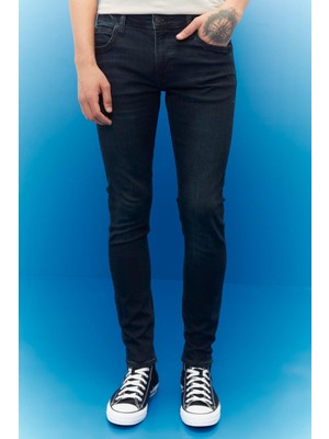 Lee Malone Jean Pantolon Dark Blue