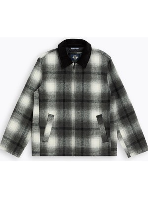 Dockers Wool Blend Laydown Collar James Dean Kadife Yakalı Mont Red