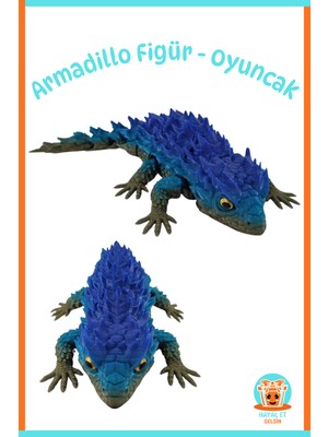 HayalEtGelsin3D Armadillo Figür - Oyuncak