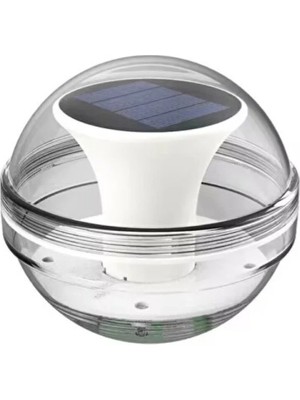 Empressco Beyaz LED Solar Havuz Topu, Su Geçirmez, Rahat ve Şık Aydınlatma