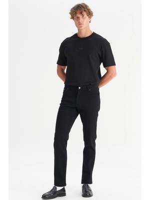 Wrangler Texas Slim Denim Pantolon Siyah