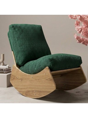 MiniWood Comfort Sallanır Koltuk Tv Koltuğu Sallanan Berjer Sandalye