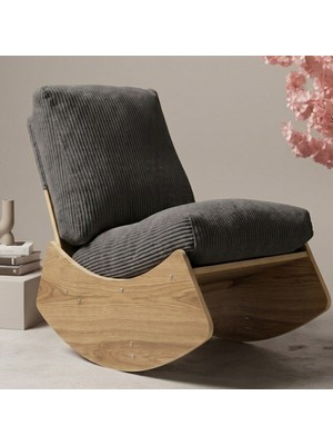 MiniWood Comfort Sallanır Koltuk Tv Koltuğu Sallanan Berjer Sandalye