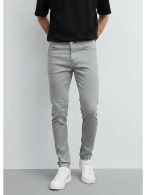 Erkek, Slim-fit, Dar Kesim, Gabardin Pantolon