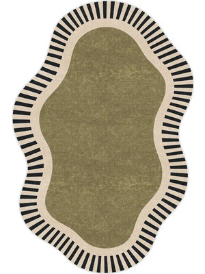 Mahita Home Modern Yıkanabilir Kaymaz Halı – Ince Yumuşak Oturma Odası Halısı, Mutfak Halısı ve Yolluk