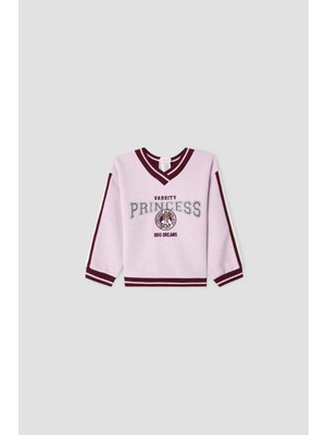 B&G Kız Bebek Pembe Sweatshirt