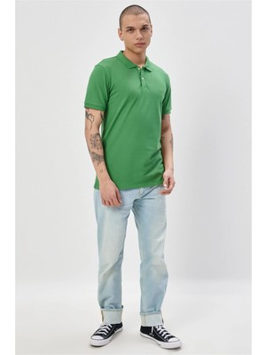 Lee Polo Yaka Tişört Mint Green