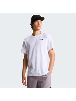 The North Face M Evolutıon Sımple Dome Regular Short Sl White