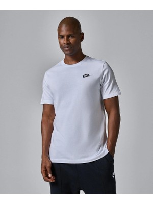 Nike Sportswear Club T-Shirt Beyaz