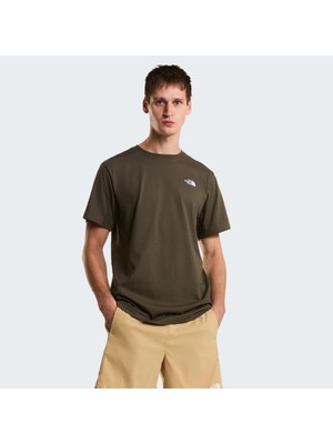 The North Face M Evolutıon Sımple Dome Regular Short Sl Green