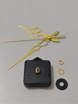 Elarque Duvar Saati Sessiz Akar Mekanizmalı 16 mm Şaft - Güçlü ve Şık Tasarım