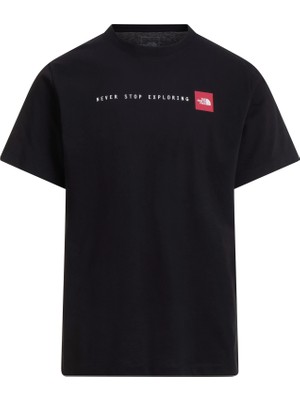 The North Face M Nse Reg Ss Tee-Graphıc Black