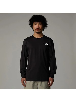 The North Face M L/s Easy Tee Black