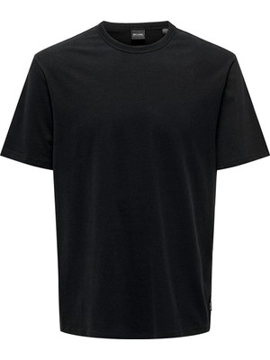 Only & Sons Onssmart Lıfe Reg Ss Tee Black