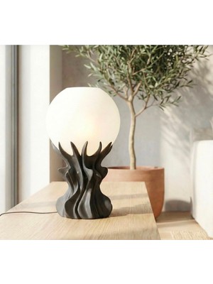 3dlab Core Dekoratif Masa Lambası | Modern Heykelsi Tasarım | Lüks Salon ve Ofis Aydınlatması