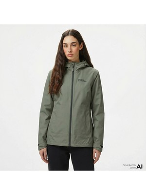Jack Wolfskin Kadın Yeşil Ceket