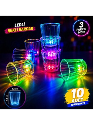 Magicool 1039LU LED Işıklı Parti Bardağı Seti