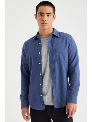 Dockers Original Slim Fit Gömlek Blue