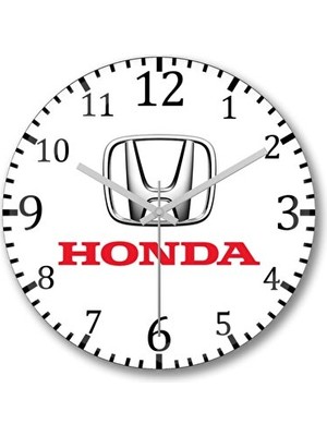 Elarque Duvar Saati Honda Logo Bombeli Cam - Şık ve Modern Tasarım