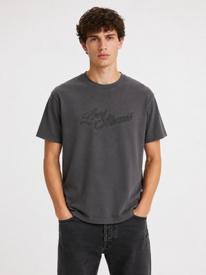 Levi's Erkek Relaxed Erkek Gri Tişört - A2082-0419