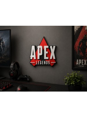 Three Dittle Birds Apex Legends Logo Duvar Süsü
