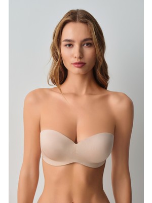 Suwen Ivy Light Secret Lazer Kesim Iz Bırakmayan Toparlayıcı Straplez Sütyen