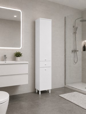 T Designo Betula Banyo Boy Dolabı 35 cm
