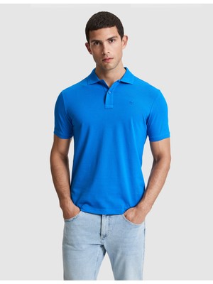 Pierre Cardin Erkek Sax Slim Fit %100 Pamuk Düğmeli Polo Yaka Basic Tişört 50321128-VR045