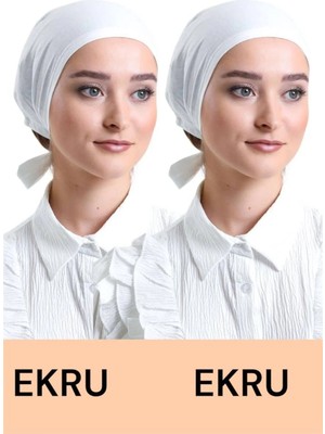 ALDAIYR 2 Adet Düz Dikişsiz Penye Bone