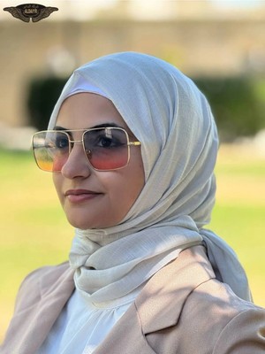 ALDAIYR Flamlı Şal Pamuklu
